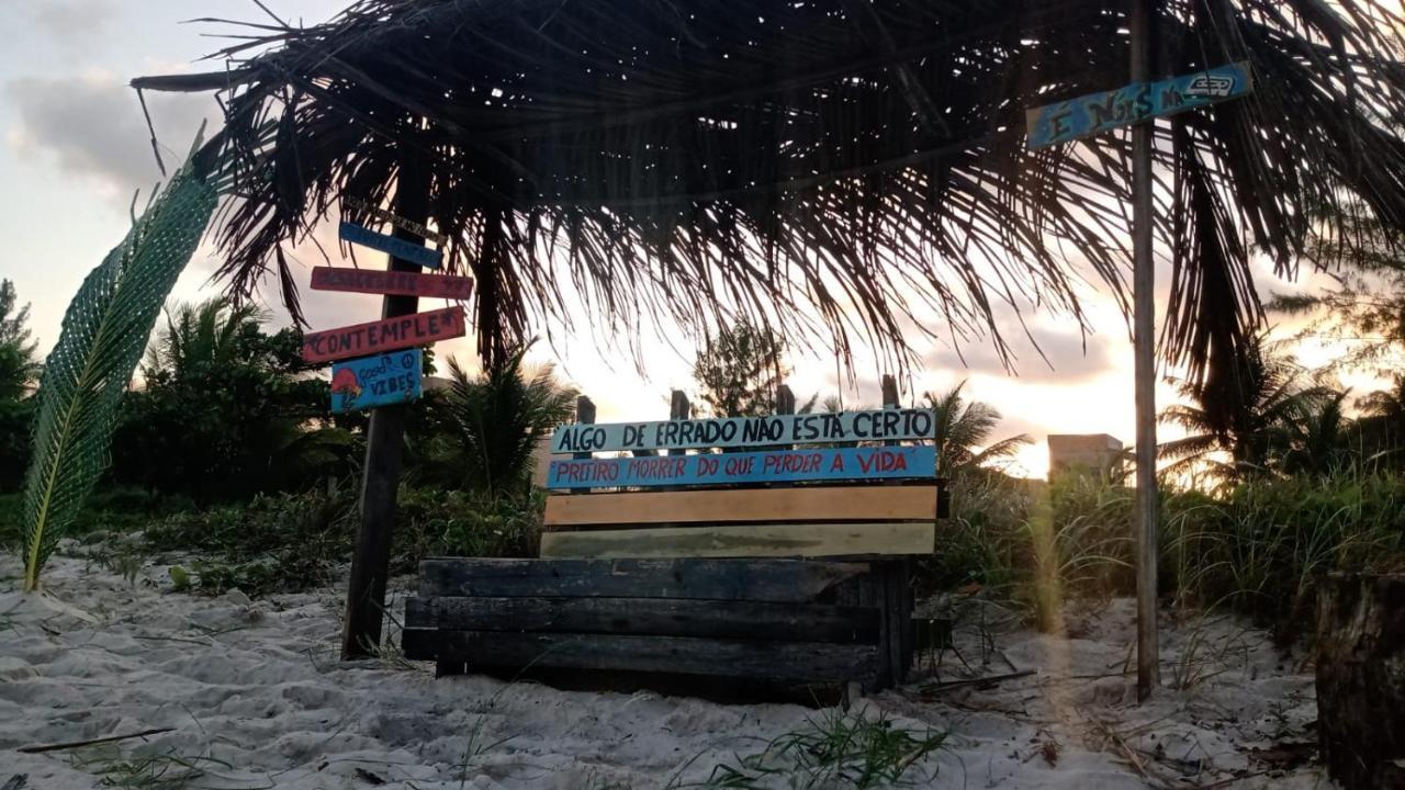 Chales Suites Pe Na Areia 盖比姆 外观 照片