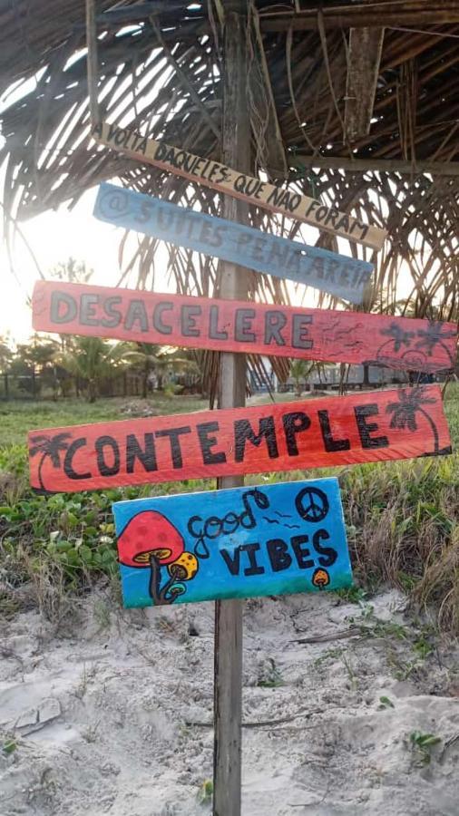 Chales Suites Pe Na Areia 盖比姆 外观 照片