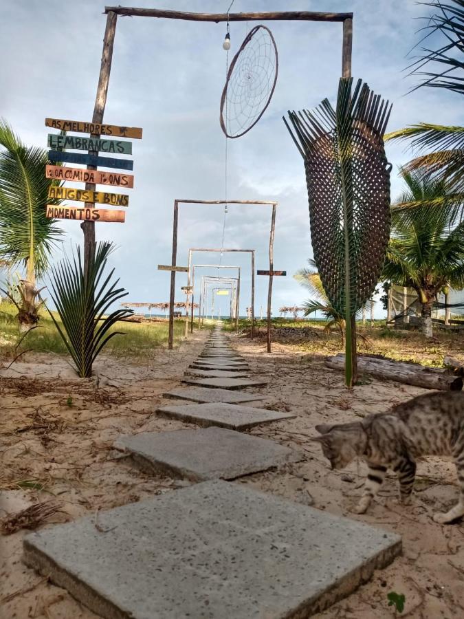 Chales Suites Pe Na Areia 盖比姆 外观 照片